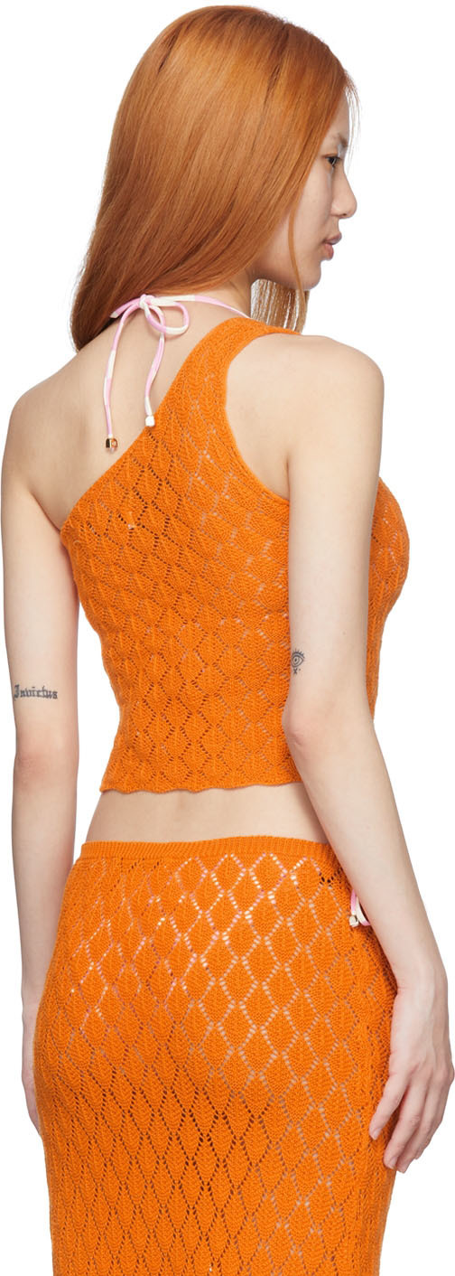 Gimaguas Orange Isola Tank Top