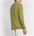 Rochas - Linen, Cashmere and Silk-Blend Cardigan - Green