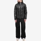 Moncler Men's Galion Hooded Down Jacket in Black