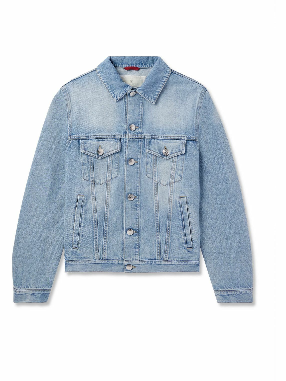 Brunello Cucinelli - Denim Trucker Jacket - Unknown Brunello Cucinelli