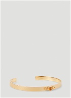 Numerical Bangle Bracelet in Gold