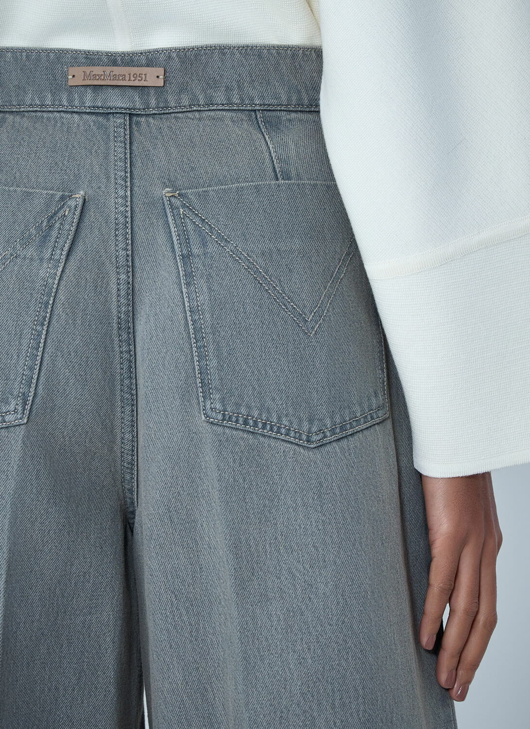 Max Mara Wide-Leg Denim Jeans