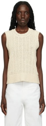 Golden Goose Beige Hardware Vest