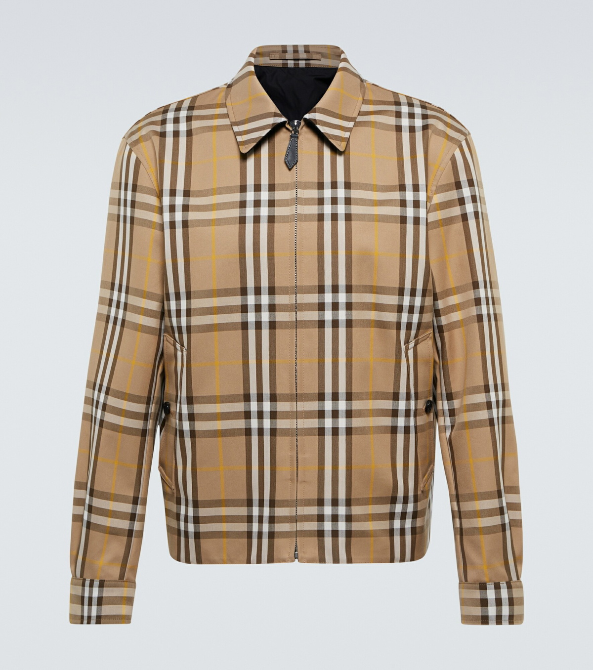 Burberry - Reversible checked cotton jacket Burberry