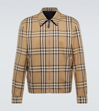 Burberry - Reversible checked cotton jacket