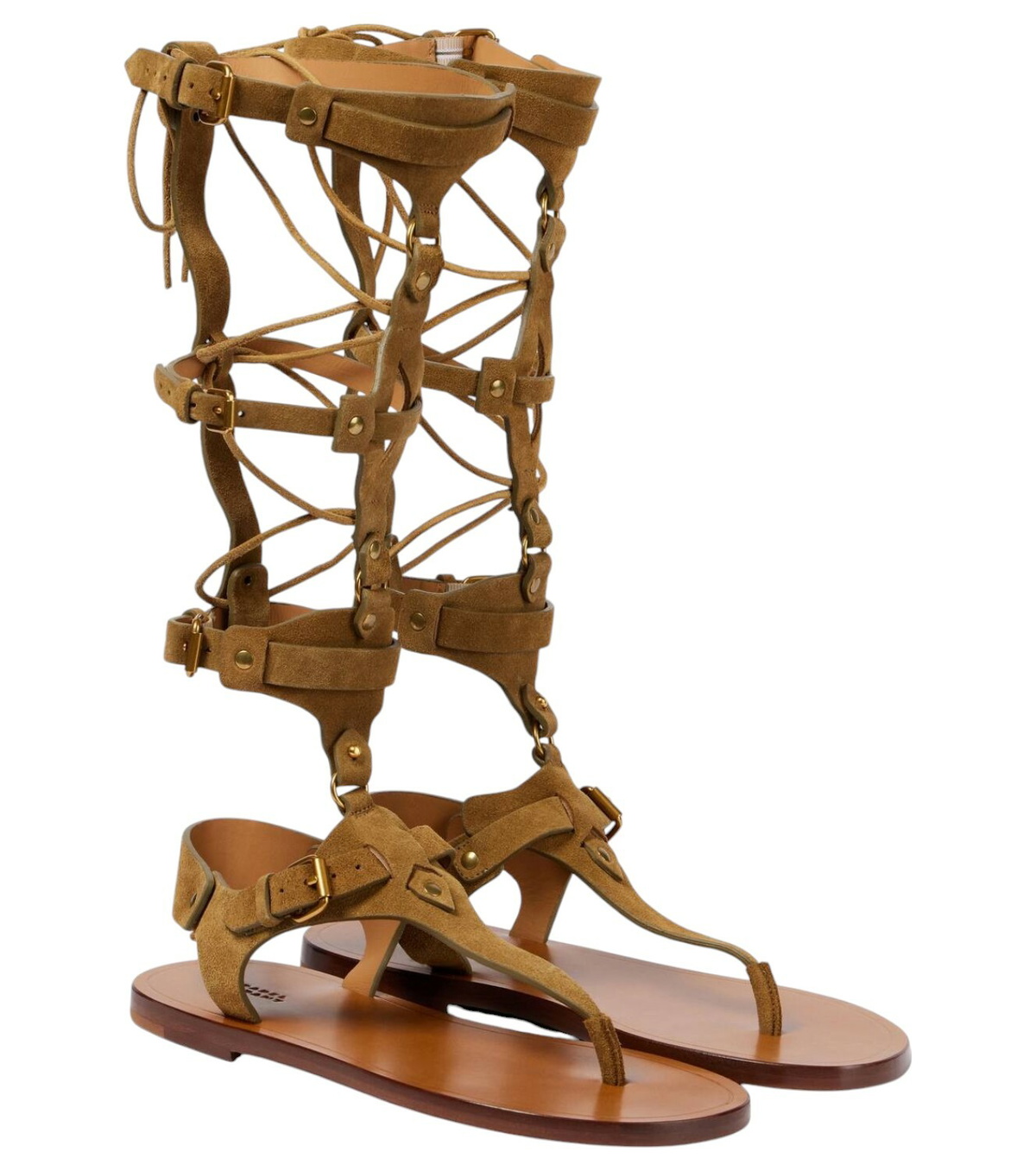 Isabel Marant - Jaso embellished leather sandals Isabel Marant