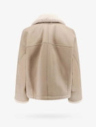 Brunello Cucinelli Jacket Beige Womens Leather Jacket