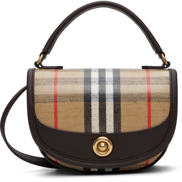 Photo: Burberry Brown & Beige Mini Highlands Bag​