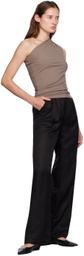 ANINE BING Brown Camila Top