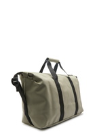 Rains Hilo Weekend Rubberised Holdall - Sage - One Size