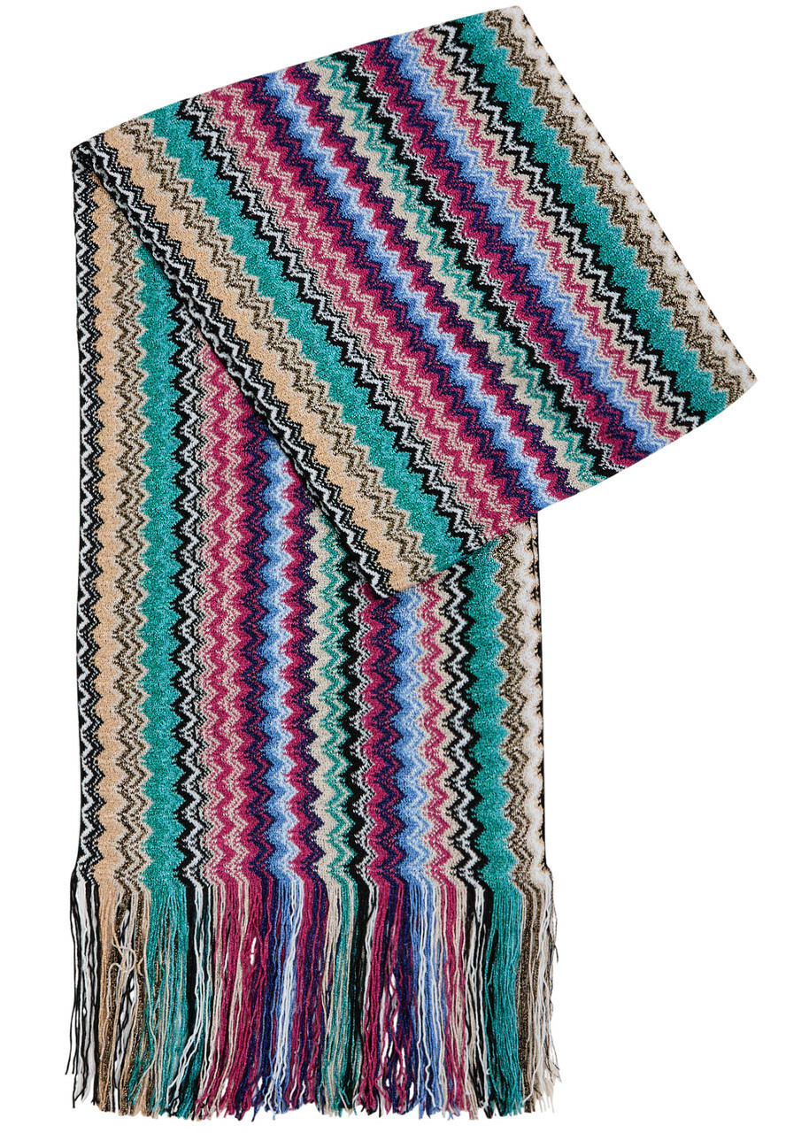 スカーフ MISSONI Woman Scarf Multicolor SL80MDD8938 0005 Missoni Outlet: Scarf woman - Multicolor | Missoni scarf