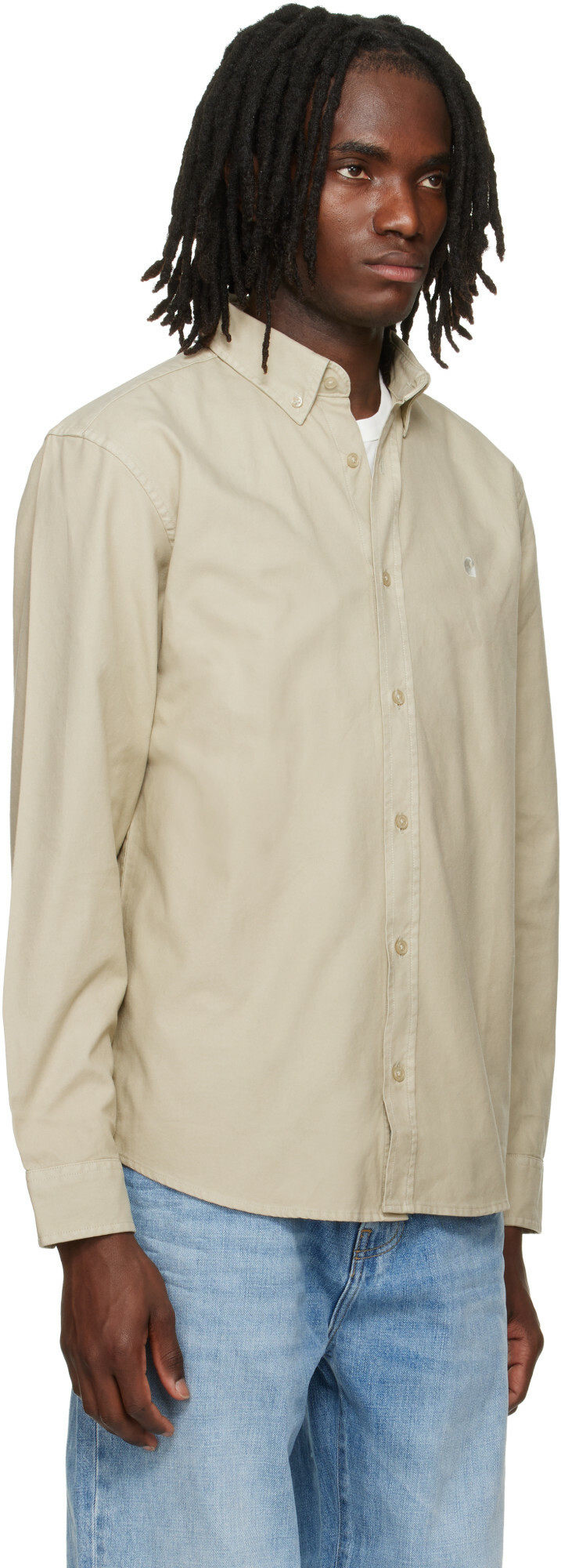 Carhartt Work In Progress Beige Bolton Shirt