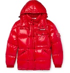 Moncler Genius - 7 Moncler Fragment Anthem Quilted Shell Hooded Down Jacket - Red