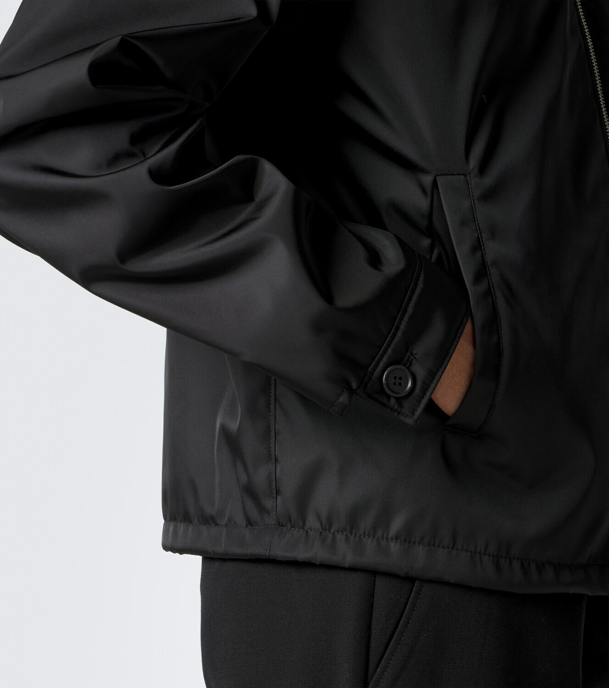 Prada Re-Nylon hooded jacket
