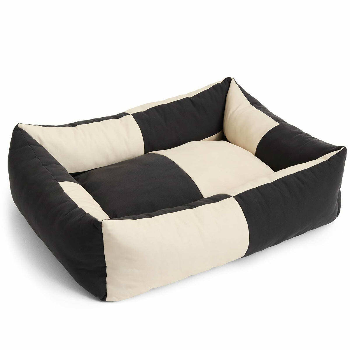 HAY Dog Bed - Large in Black/White 