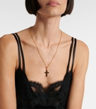 Dolce&Gabbana Cross embellished chain necklace