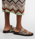 Missoni Clea Zigzag sandals