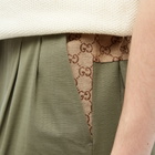 Gucci Men's Cargo Pant in Greenish Khaki