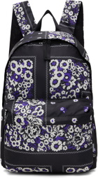NOMA t.d. Black Floral Backpack