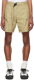 Helmut Lang Beige Nylon Shorts