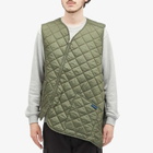 Comme des Garçons SHIRT Men's x Lavenham Thornham Vest in Khaki