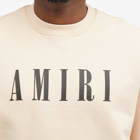 AMIRI Men's Core Logo Crew Sweat in Cream Tan