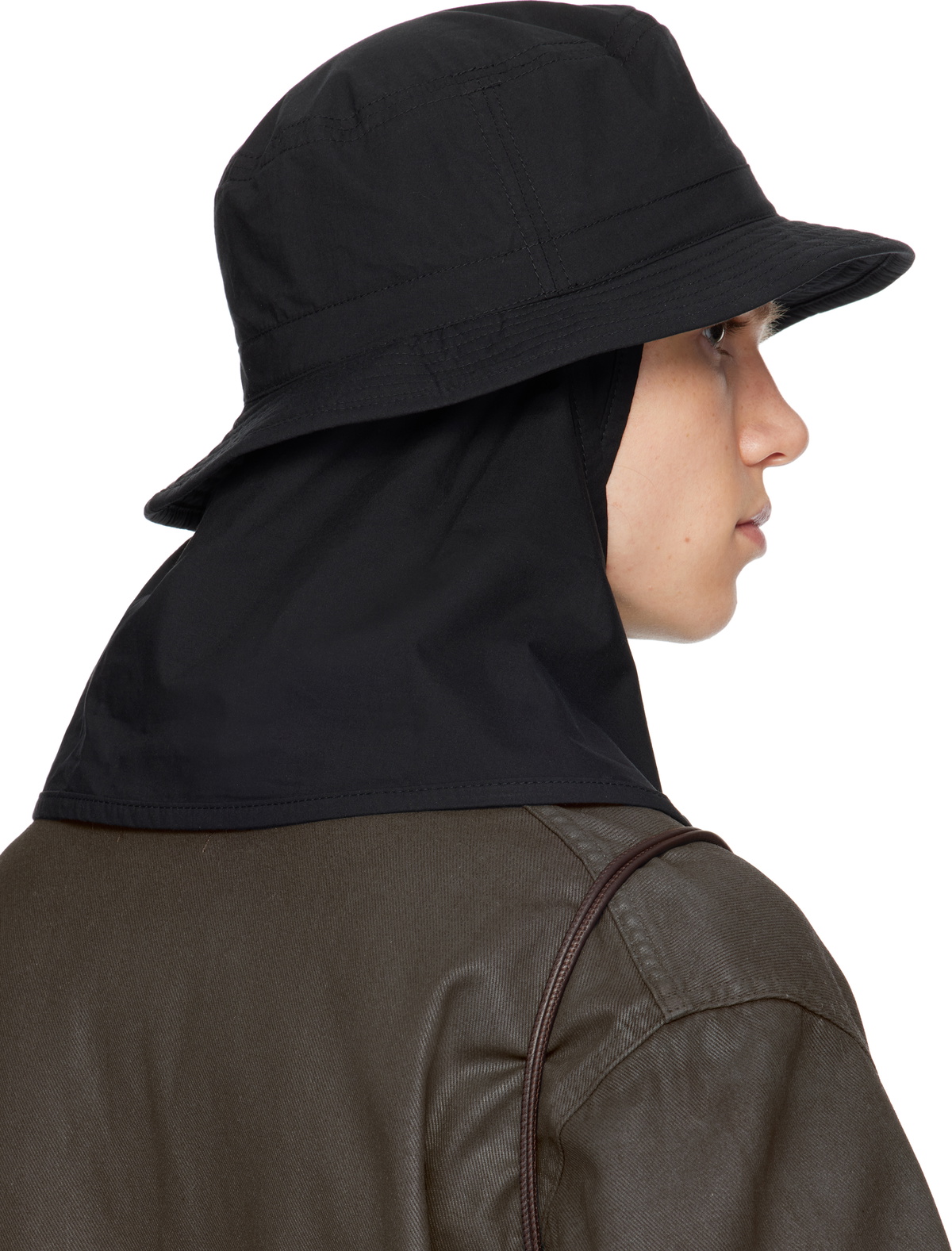LEMAIRE Black Desert Bucket Hat Lemaire