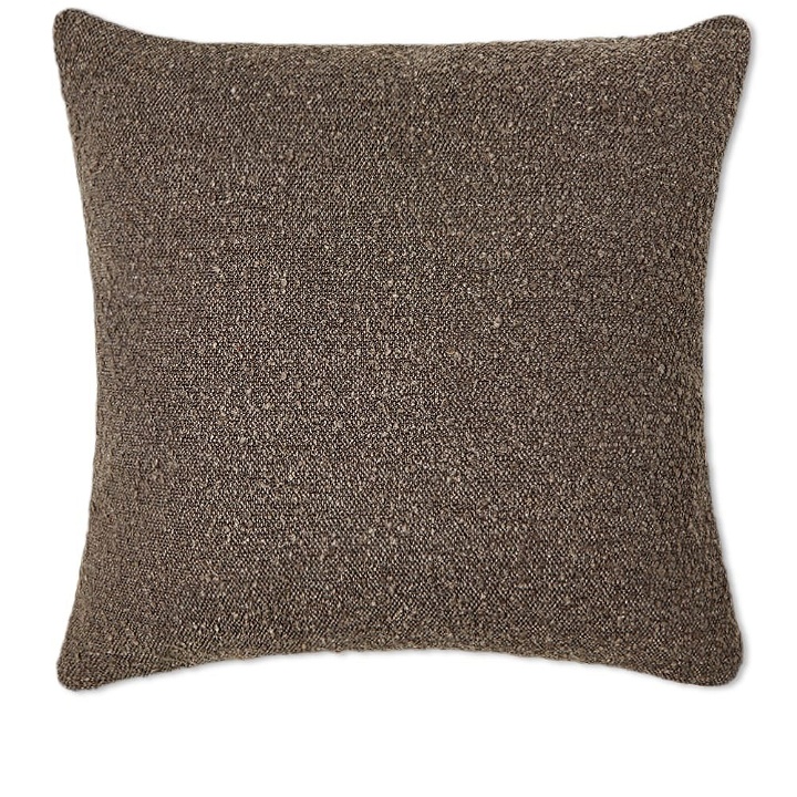 Photo: HOMMEY Essential Boucle Cushion in Truffle