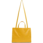 Telfar Yellow Medium Shopper Tote