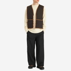 Merely Made Men's Reversible Vest in Brown