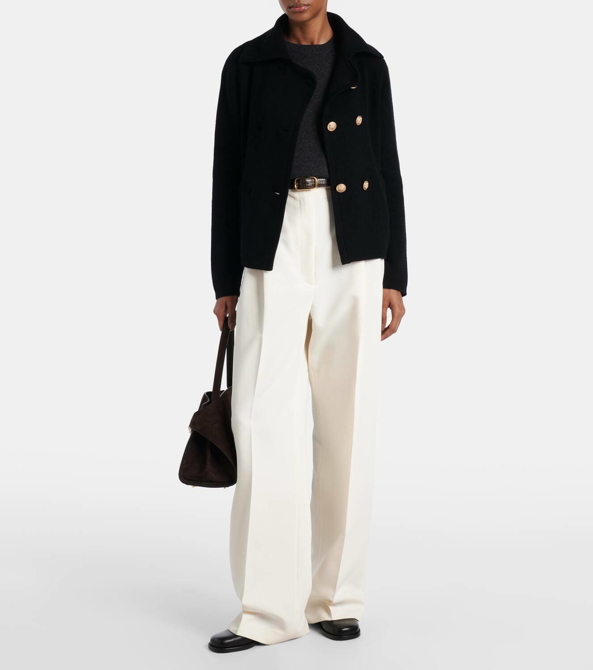 Jardin des Orangers Wool and cashmere jacket