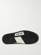 AMIRI - Skel-Top Glittered Leather Sneakers - Black