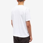Stone Island Men's Stitches Logo Sleeve T-Shirt in White