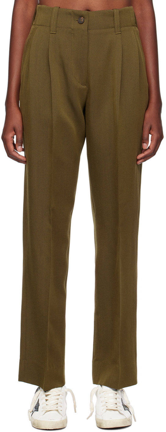 Golden Goose Green Tapered Trousers