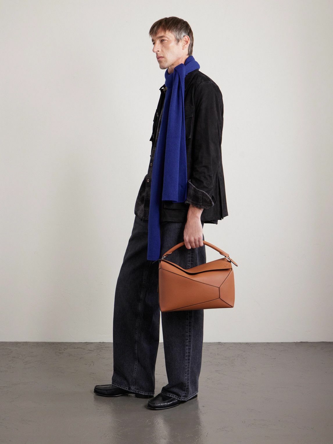 William Lockie - Ribbed Cashmere Scarf