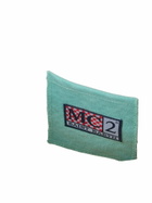 MC2 Saint Barth Water Green Cotton Canvas Colette Handbag