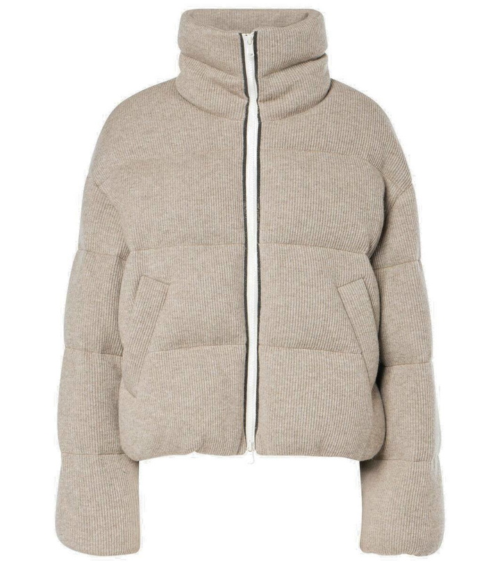 Photo: Brunello Cucinelli Cashmere down jacket