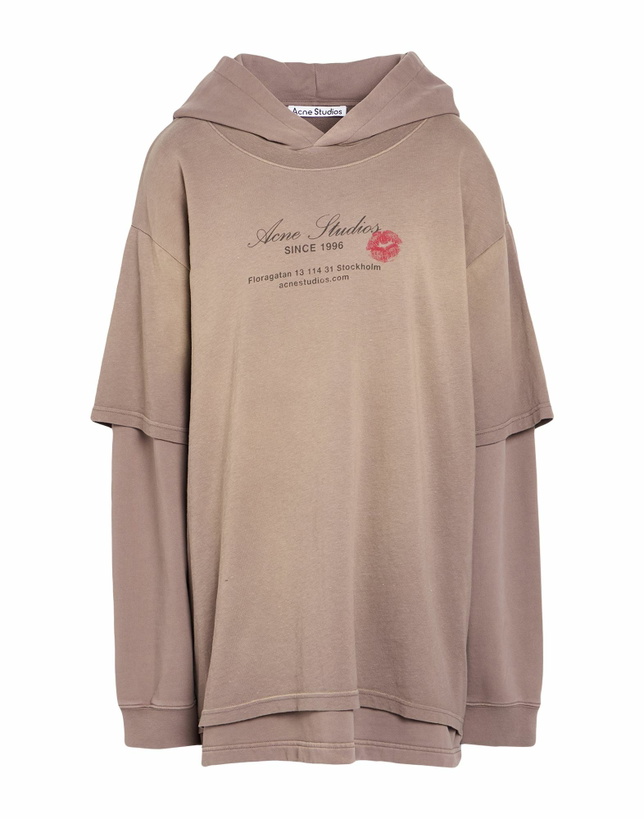 Photo: Acne Studios Womens Sweatshirt Light brown