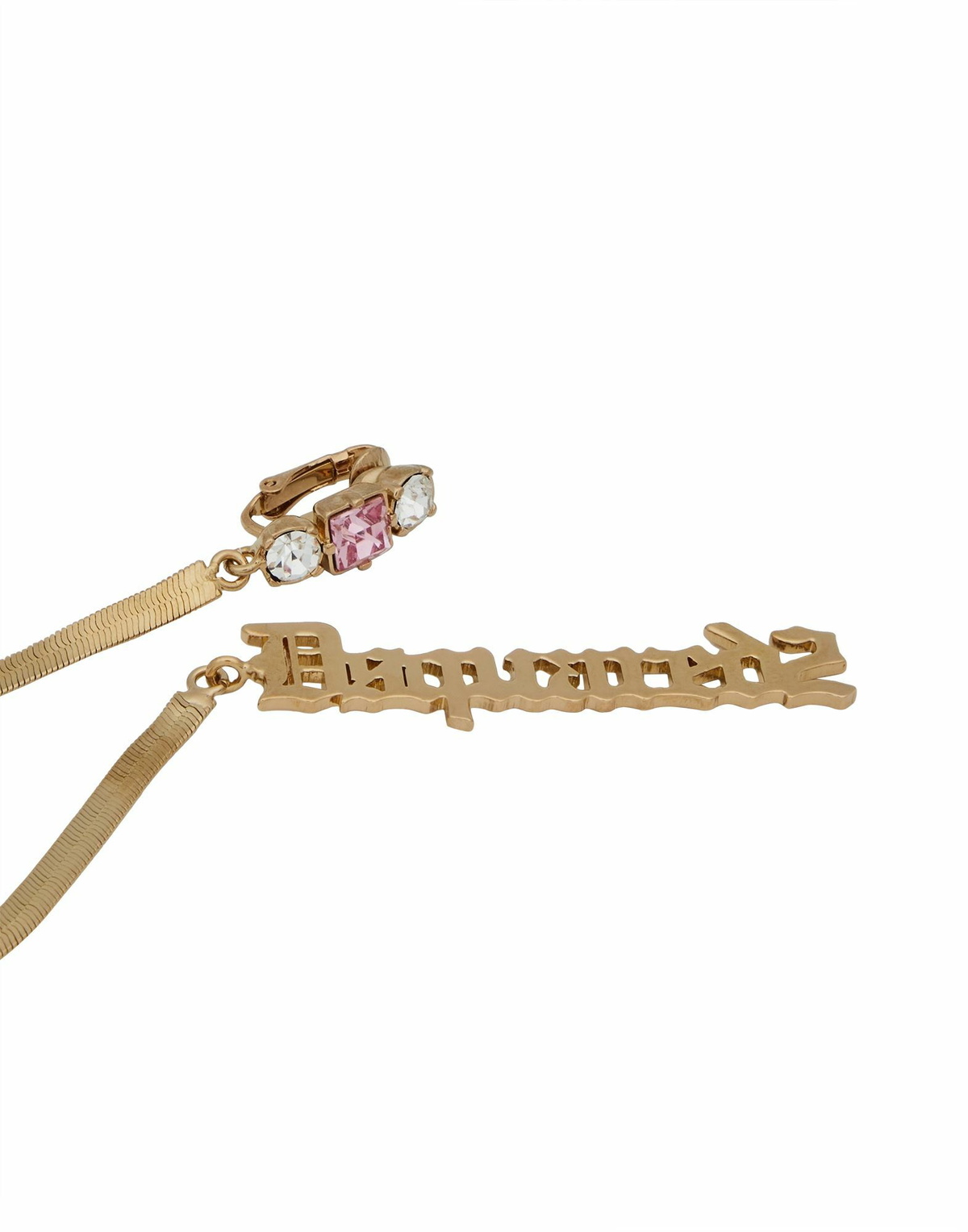 Dsquared2 Womens Single Earring in Gold