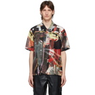 Our Legacy Multicolor Peace Crowd Short Sleeve Shirt