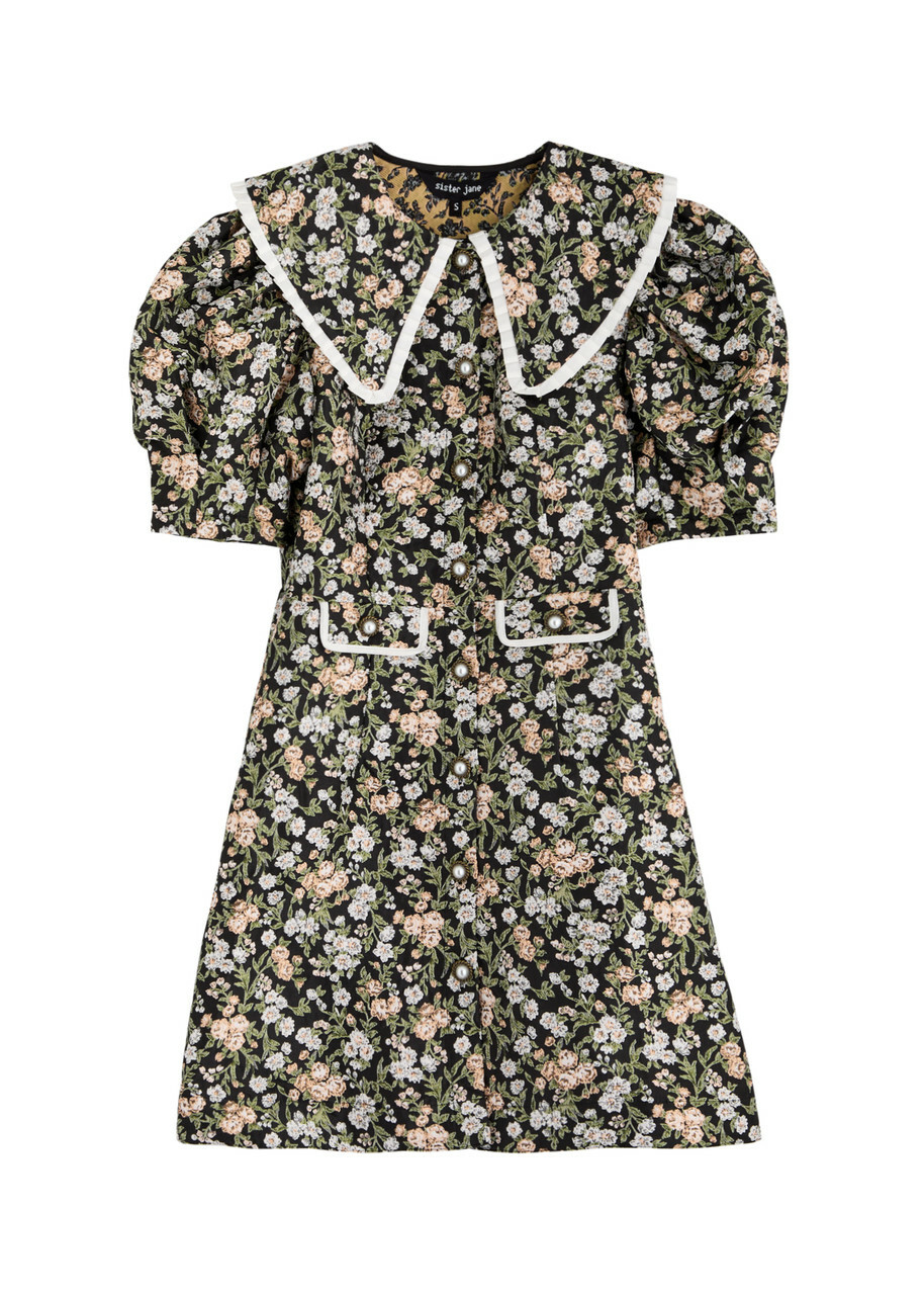 Lola Leopard Jacquard Dress ゆりさ Sister Jane Lola Leopard-jacquard Mini Dress Sister Jane