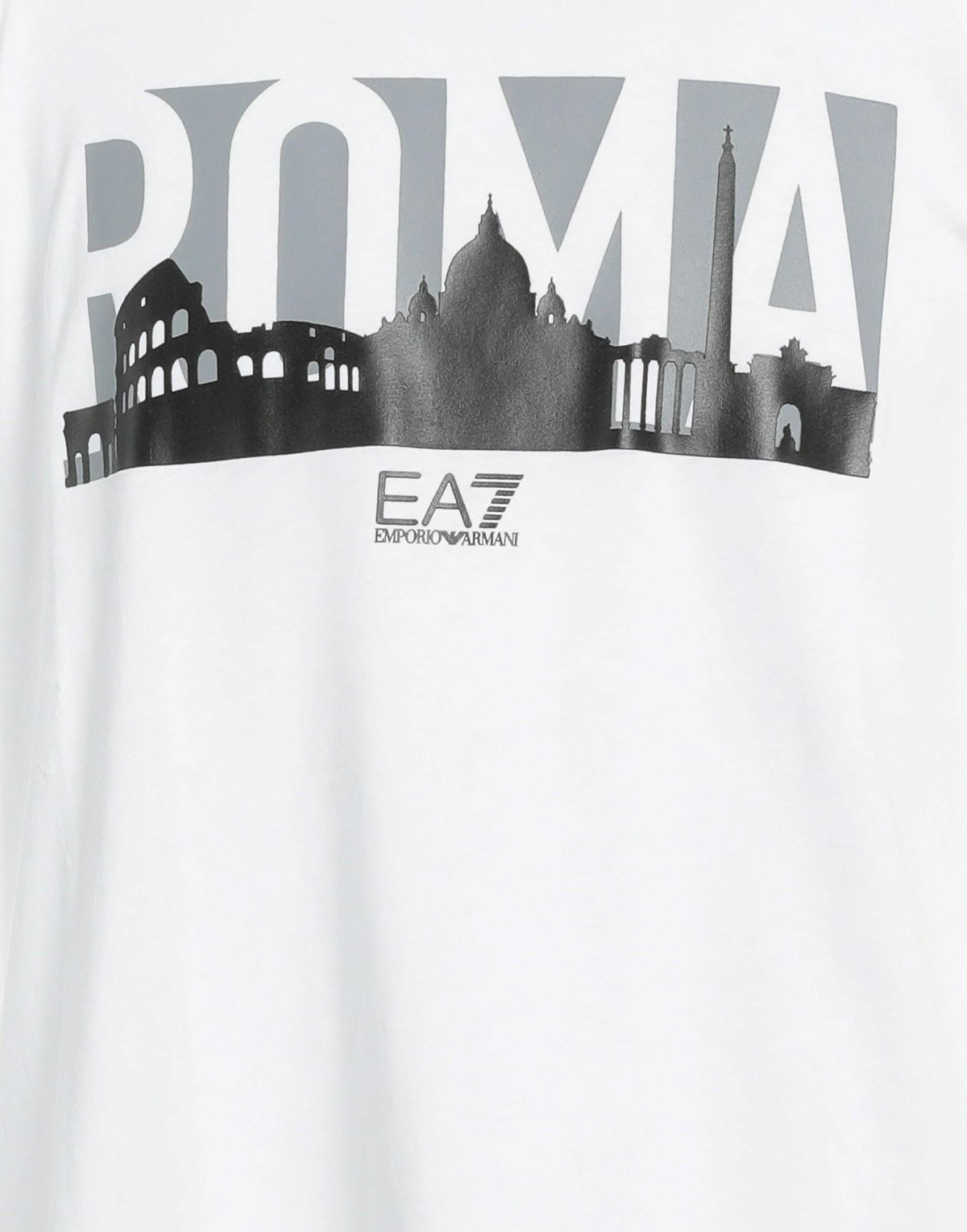 Ea7 Mens T-shirt in White