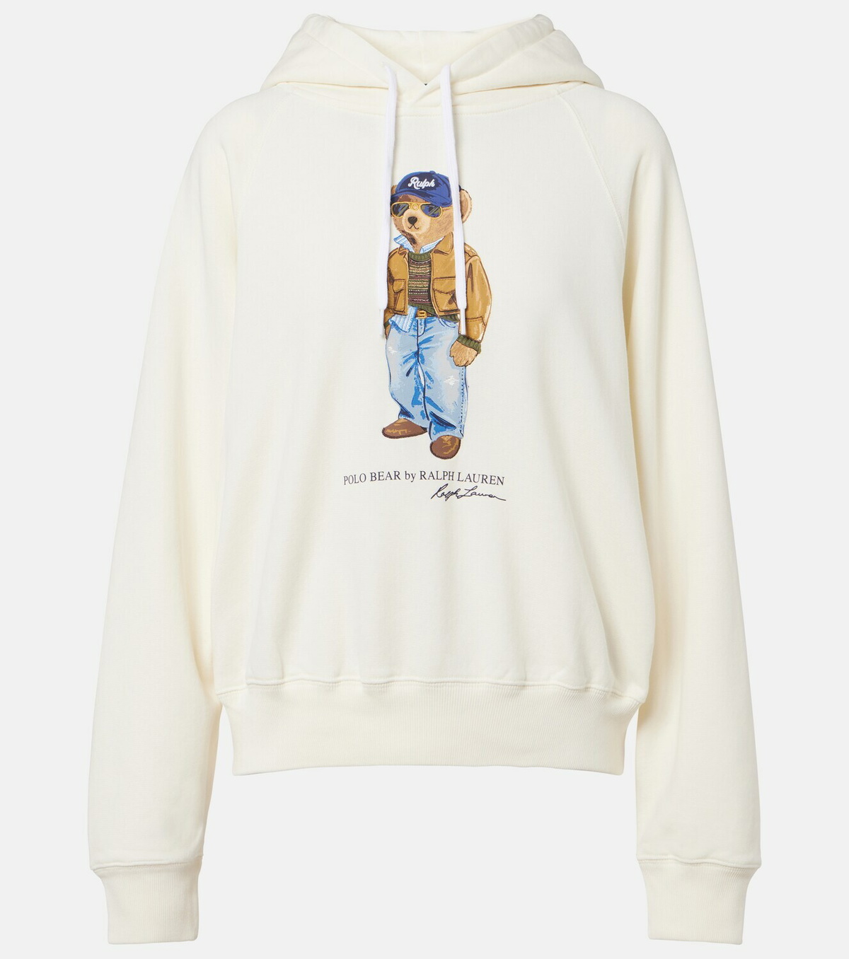 Polo Ralph Lauren Polo Bear cotton-blend jersey hoodie