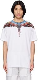 Marcelo Burlon County of Milan White Grizzly Wings T-Shirt