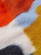 Folk - Speedo Printed Wool-Blend Fleece Gilet - Multi