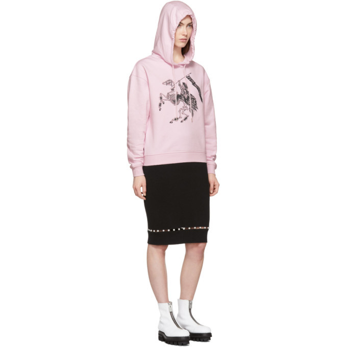 Alexander mcqueen pink outlet hoodie