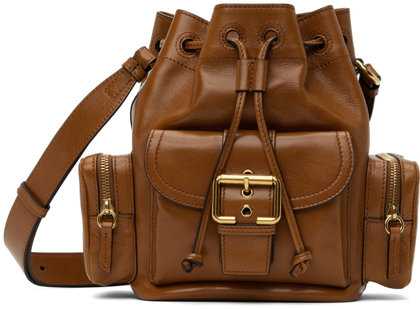 Chloé Brown Camera Bucket Bag Chloe