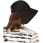 Burberry Black Cotton Bonnet Hat