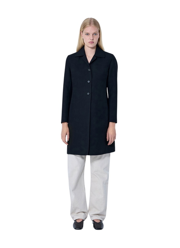 Photo: Jil Sander Single-Breasted Wool Coat