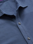 Ralph Lauren Purple label - Cotton-Piqué Shirt - Blue